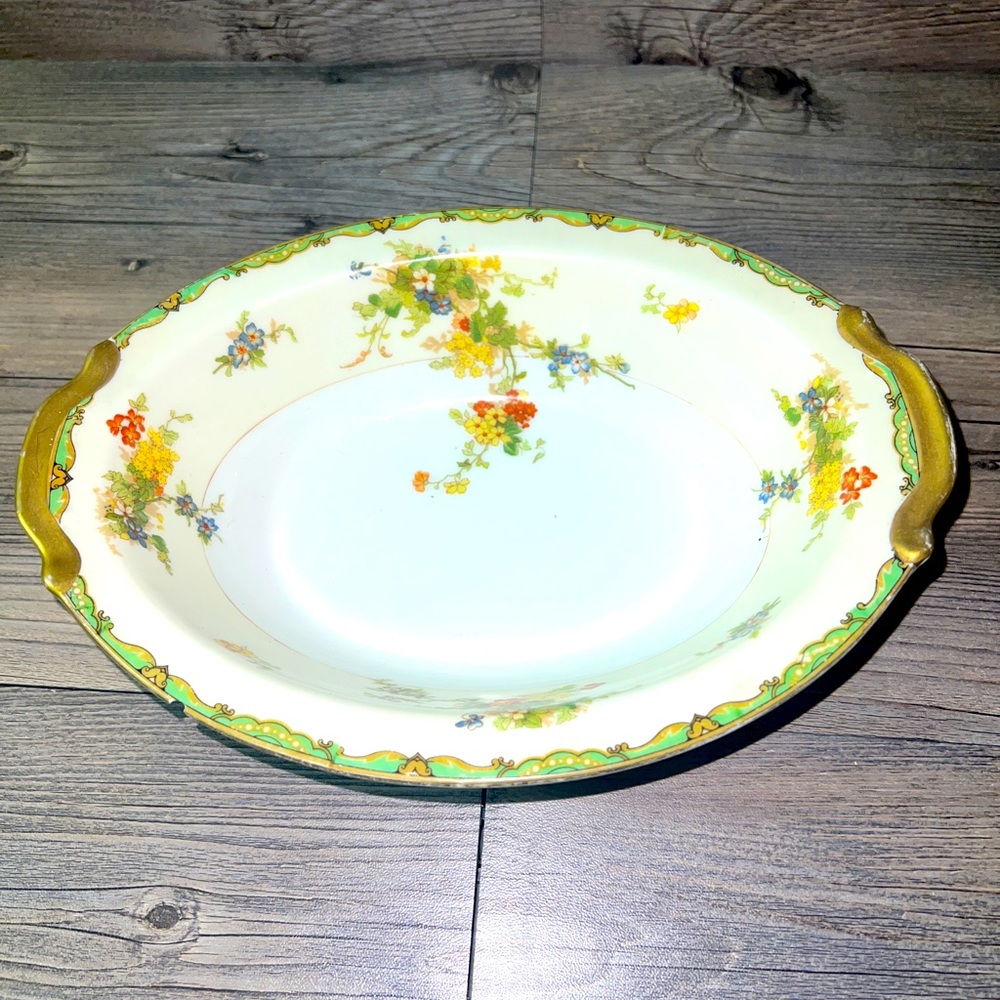Vintage Empress Japan Fine China REGENT Ceramic Vegetable Bowl Floral Design
